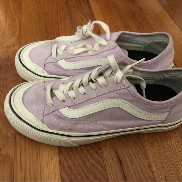 Vans Style 36 Decon Salt Wash/Lavender Fog Sneaker - Picture 8 of 13